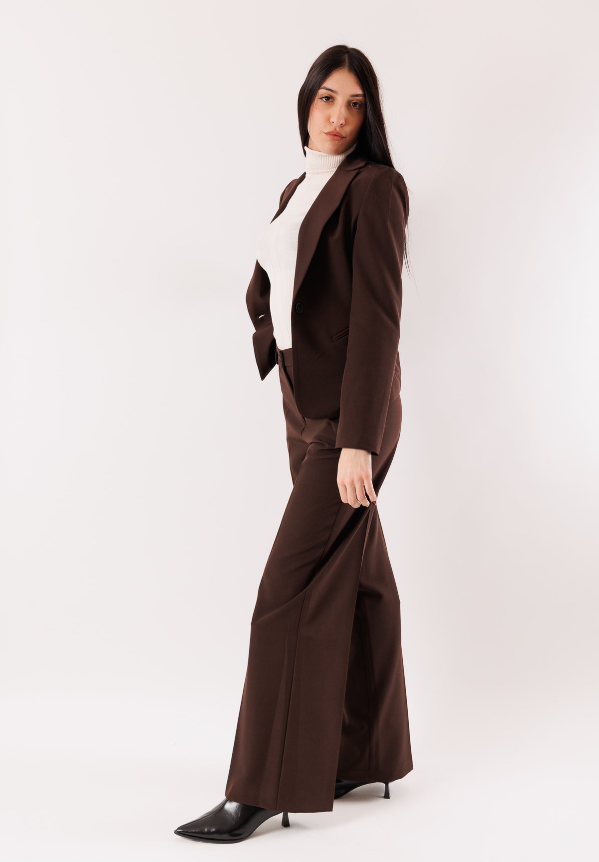 MESANGE Women's Jacket Dark Brown