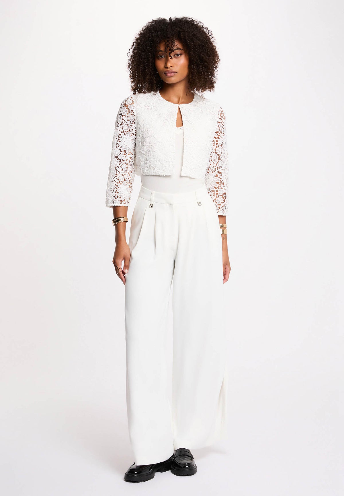 MORGAN DE TOI Women's Jacket WHITE