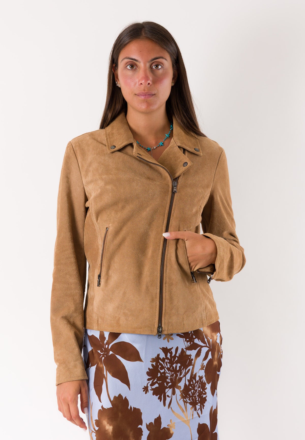 MESANGE Women's Jacket Camel