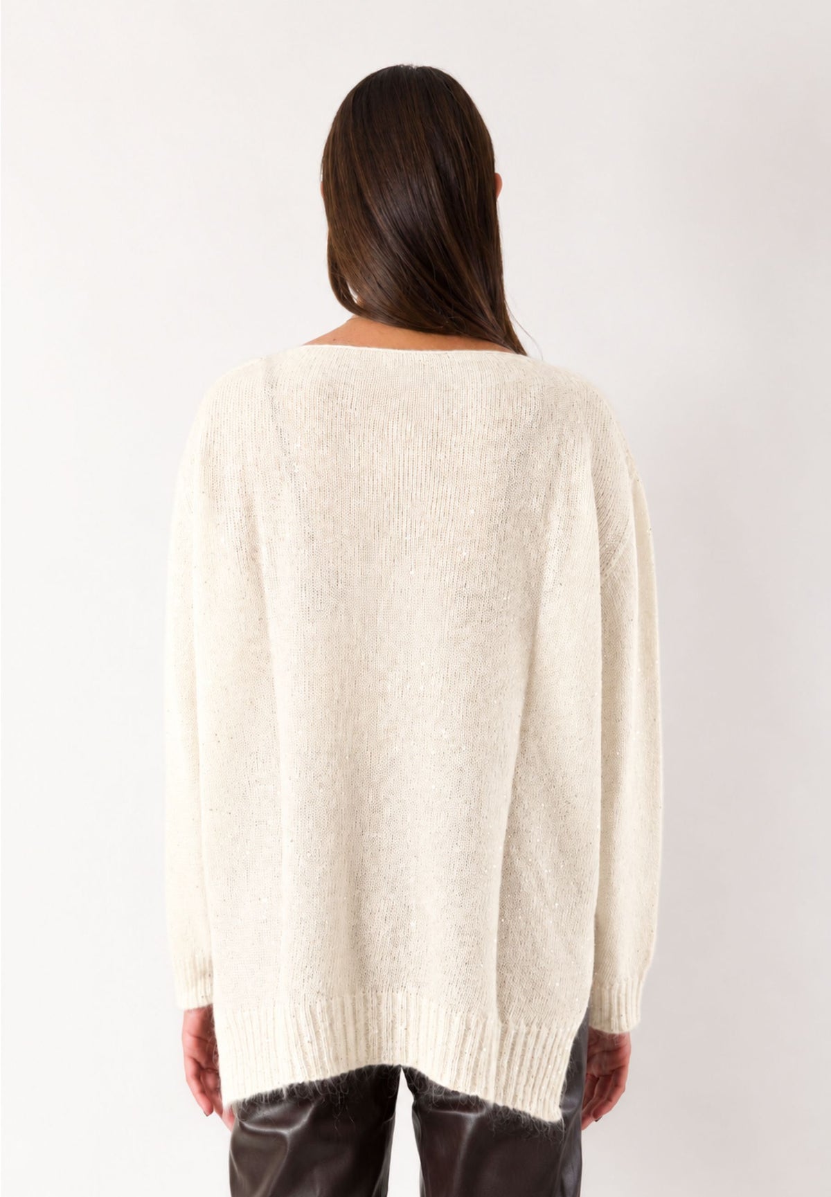 Maglia morbida girocollo essenziale 3M1801