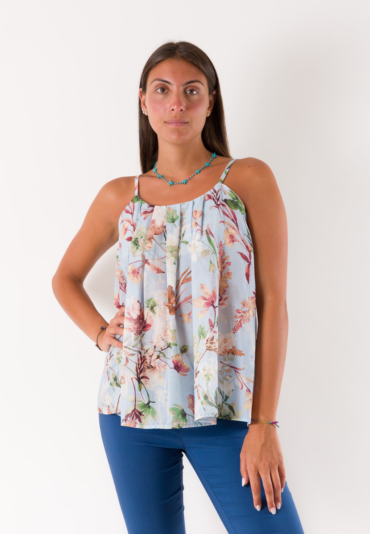 top fantasia floreale PE26220