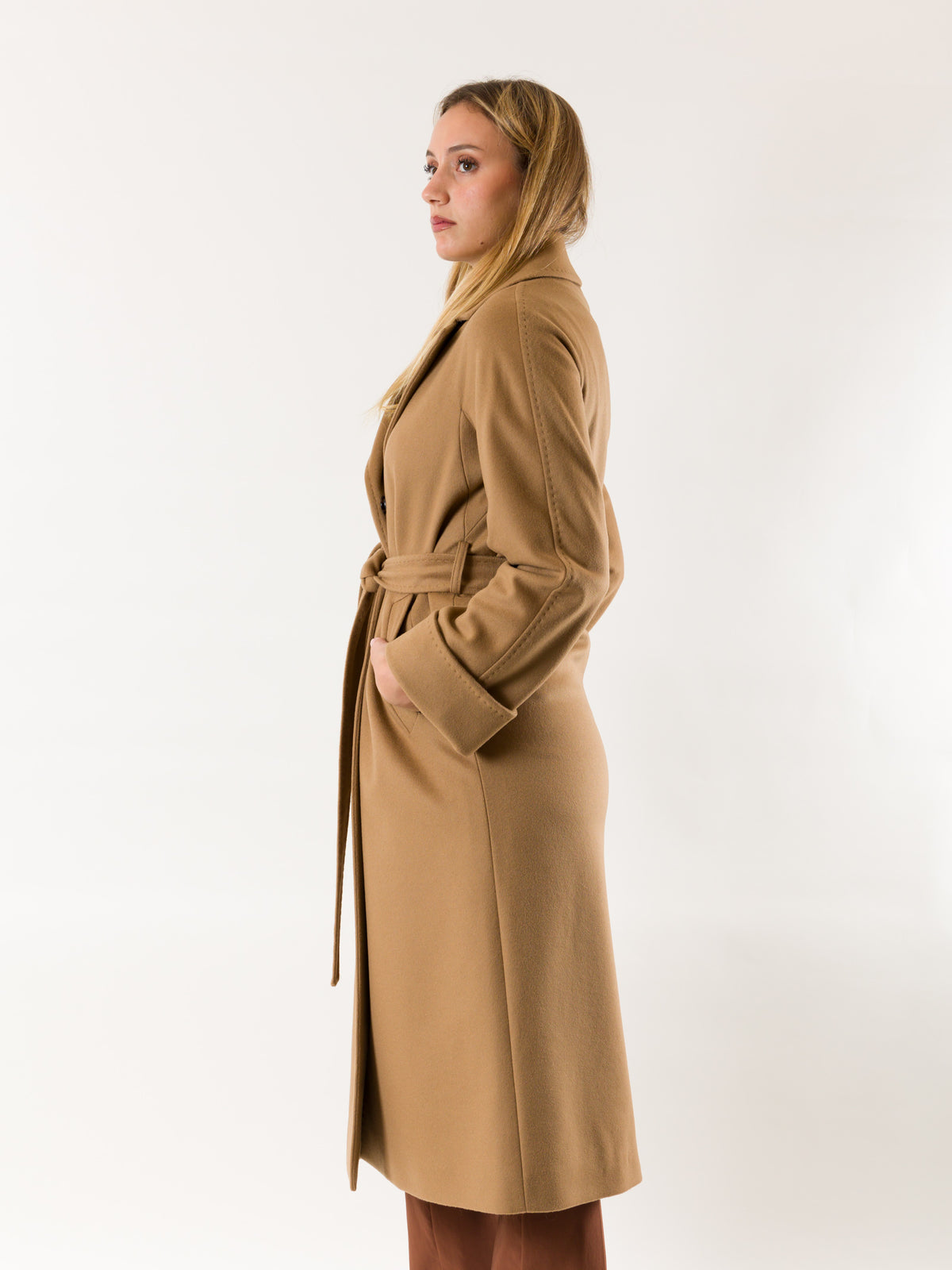 Cappotto lungo in lana M11-120