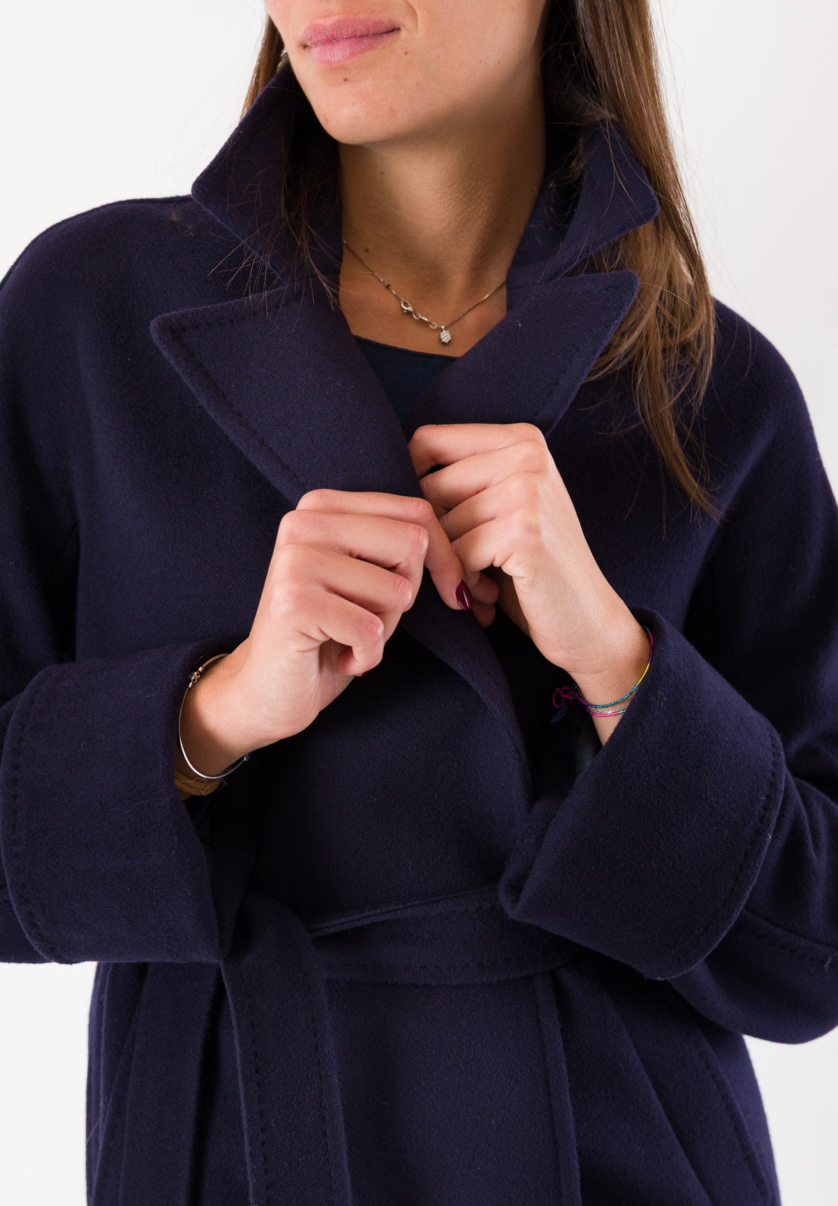 M11-120CVBLU - Coat - MESANGE