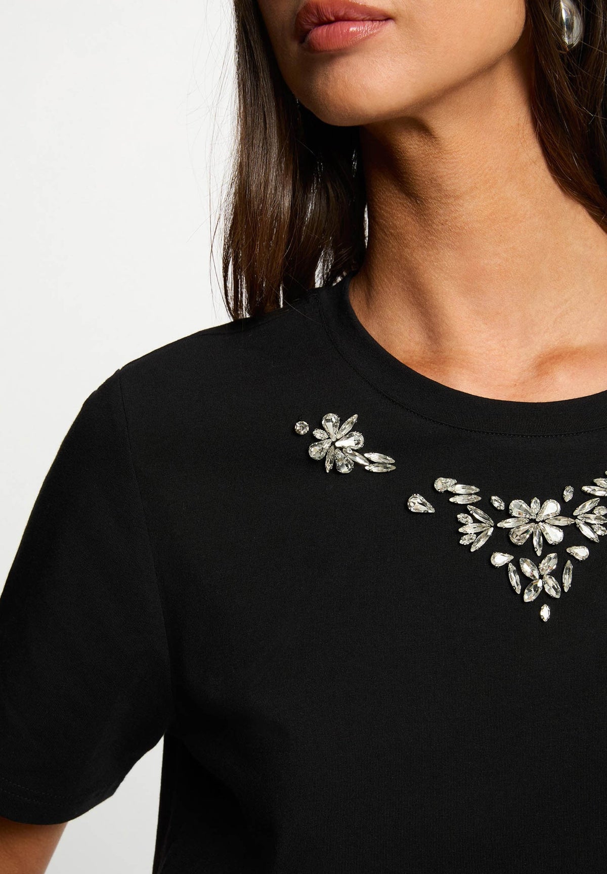 MORGAN DE TOI Women's T-shirt BLACK