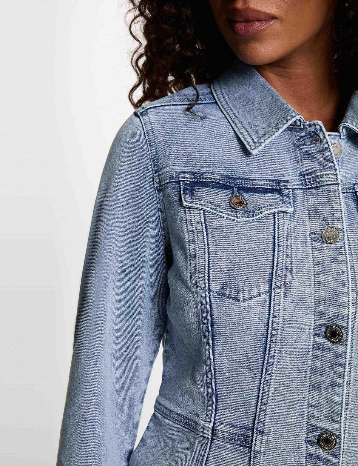 Morgan De Toi VILIKA giacca denim sagomata