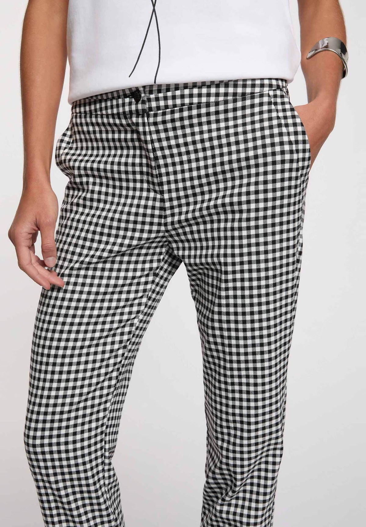 PICH.FNOIR-BLANC - Trousers - MORGAN DE TOI