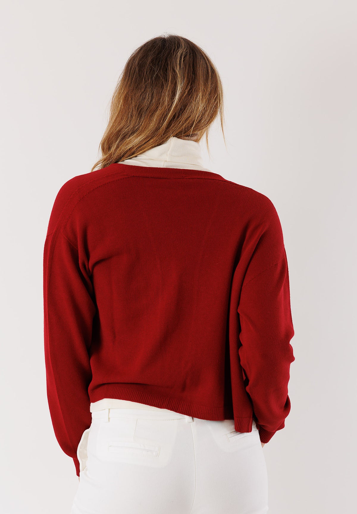 Cardigan corto in maglia leggera 3M0825
