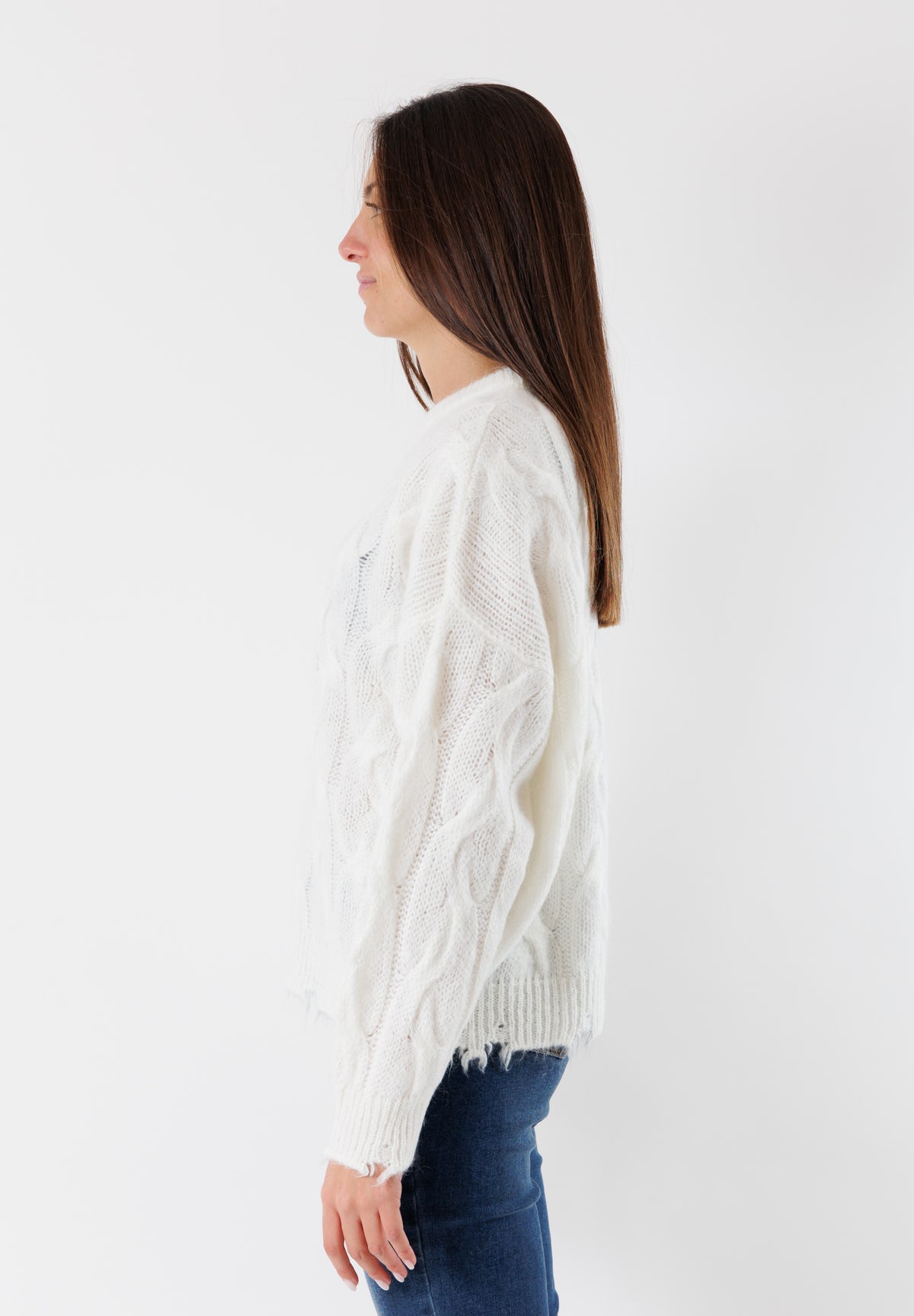 Maglia trecce 3M0219