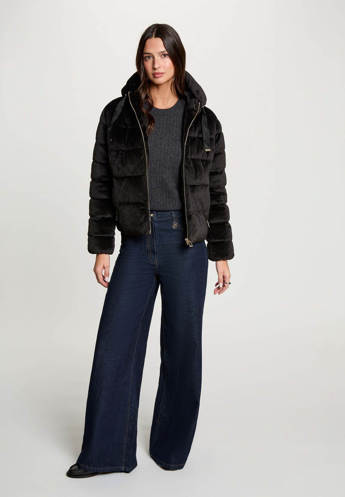 MORGAN DE TOI Women's Down Jacket BLACK