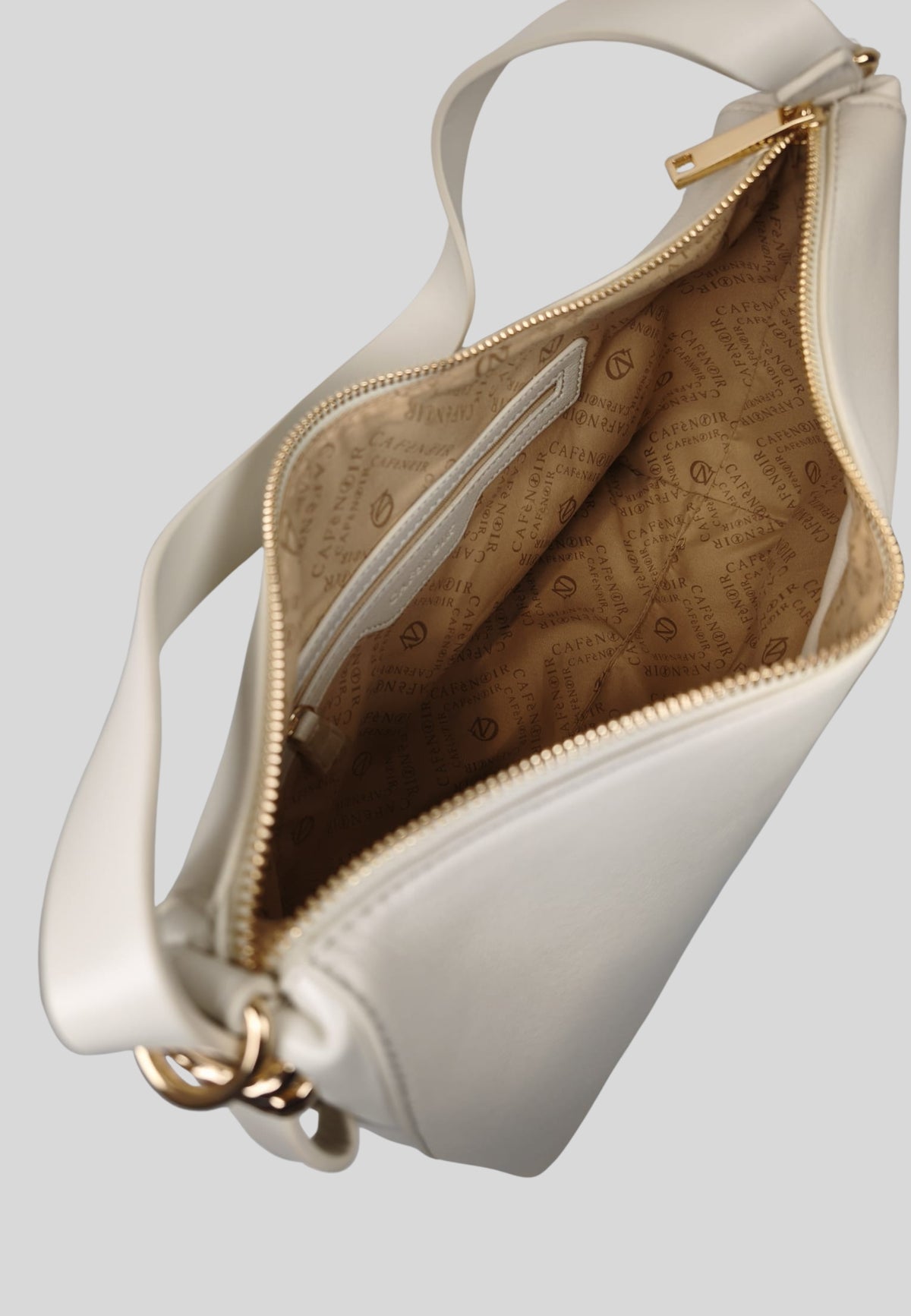CAFE NOIR Women's Ivory Handbag