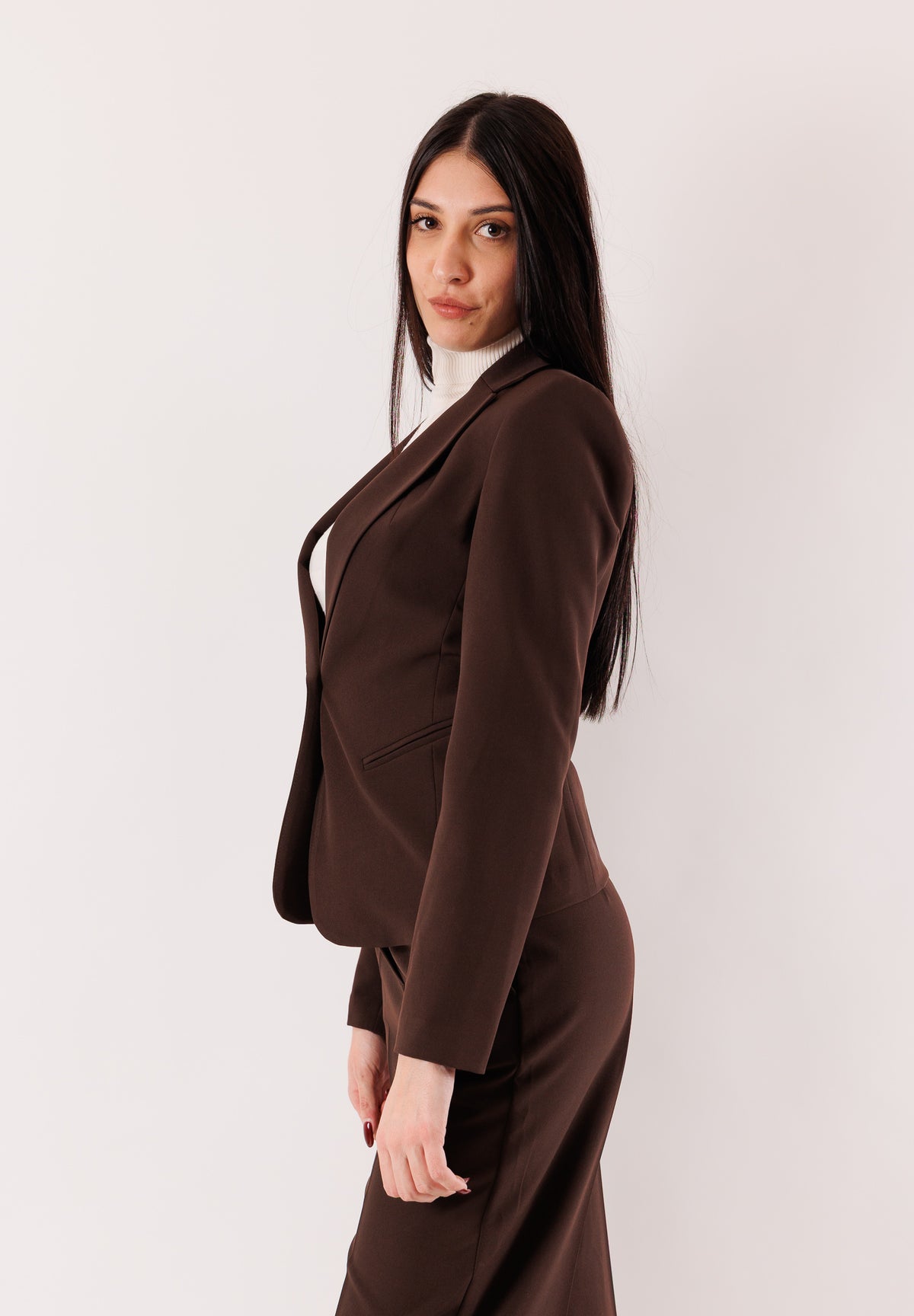 MESANGE Women's Jacket Dark Brown