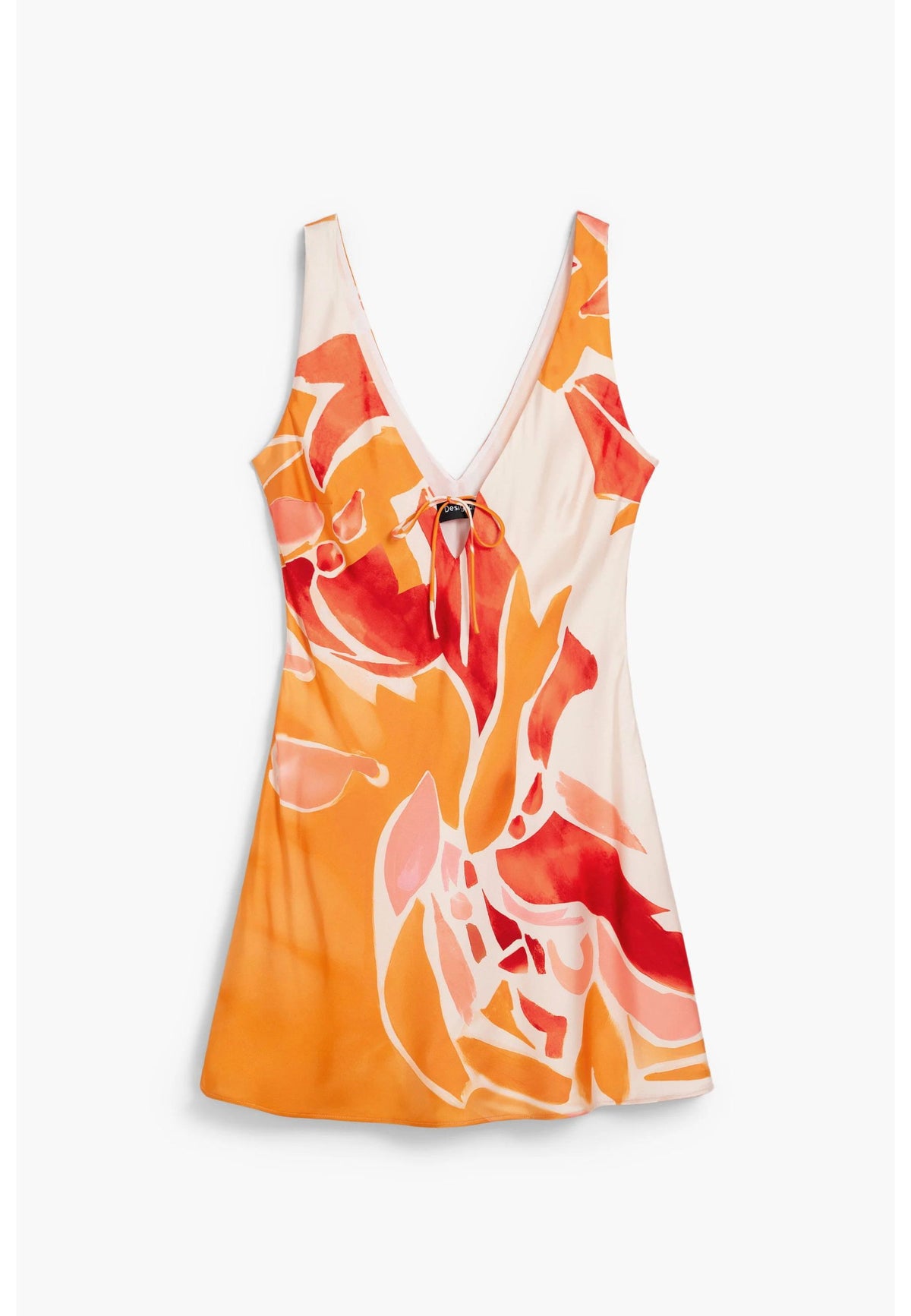 DESIGUAL Women's Orange Dresses
