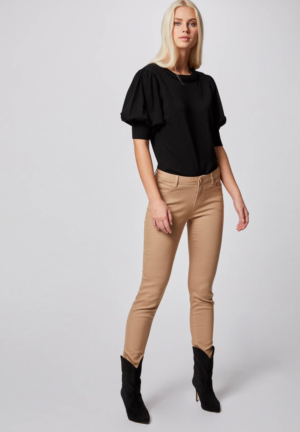 MORGAN DE TOI Women's Trousers CHAMOIS