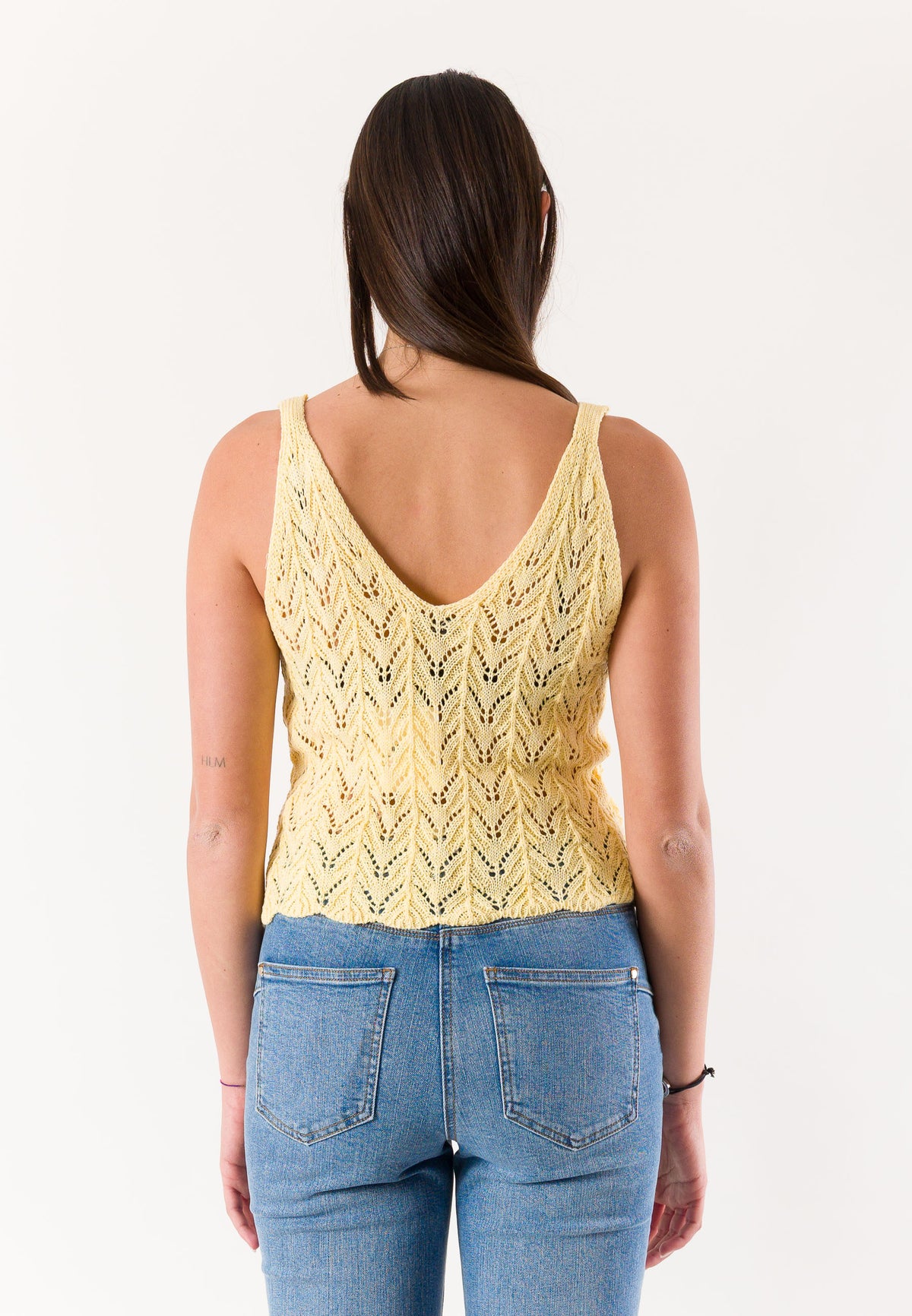 Women's MESANGE Top Yellow