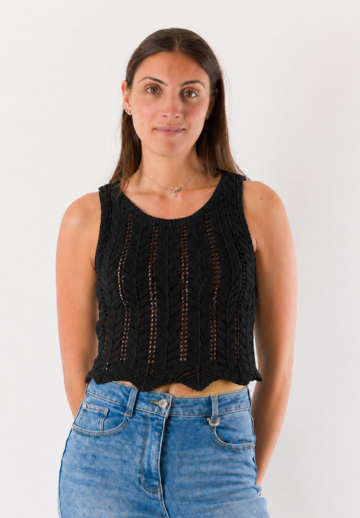 top con ricami 22262