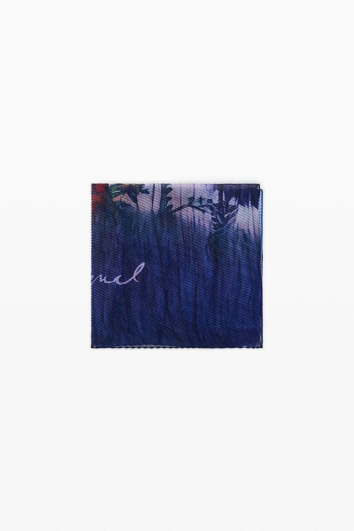 foulard stampato a fiori 26WAWA165014