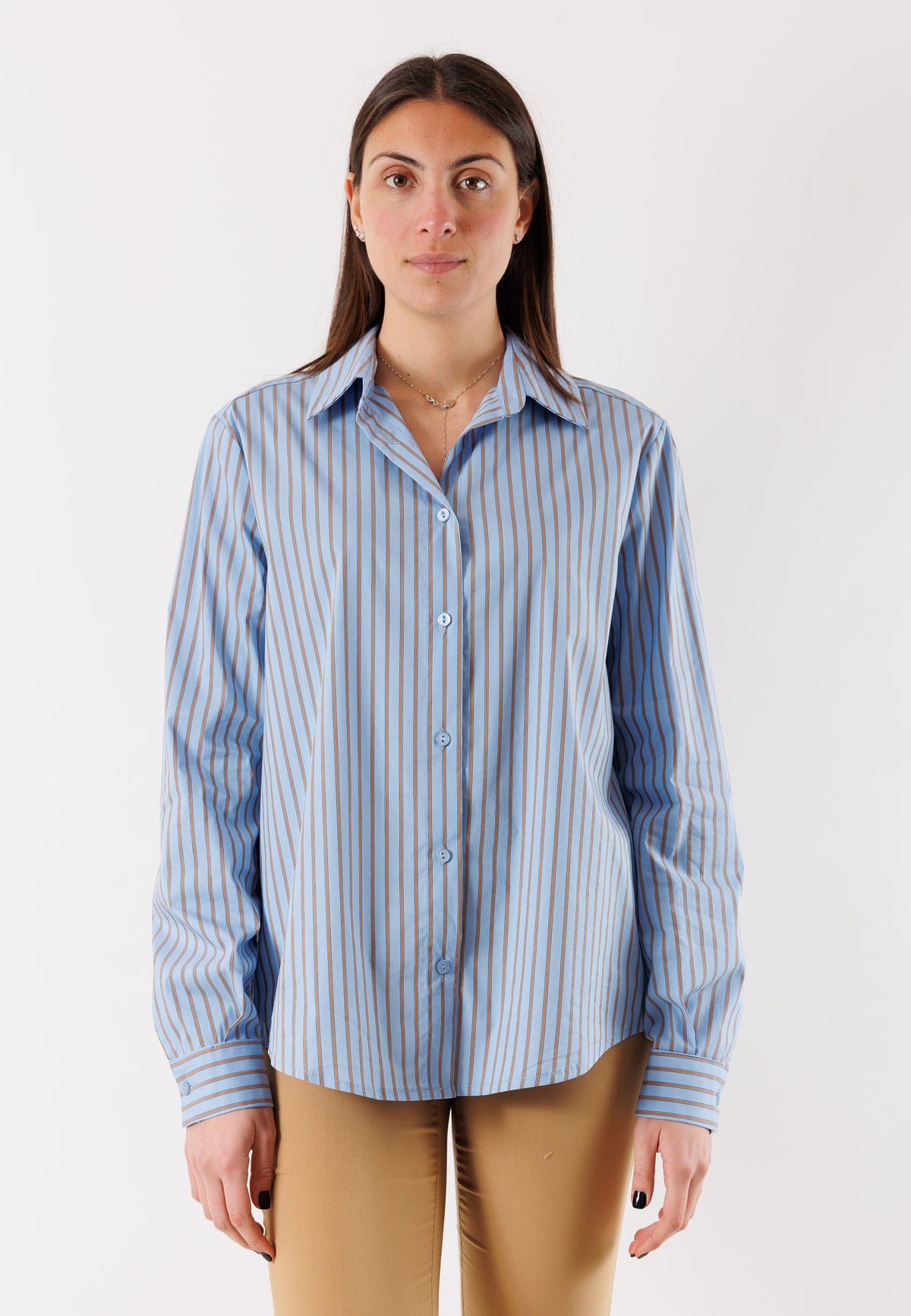 MESANGE Women's Shirt Light Blue
