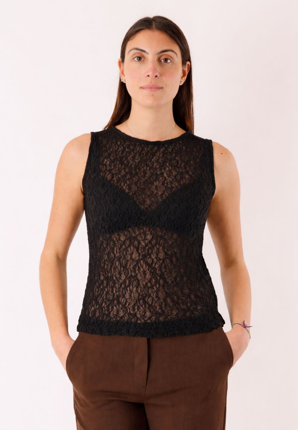 canotta in pizzo PE26036