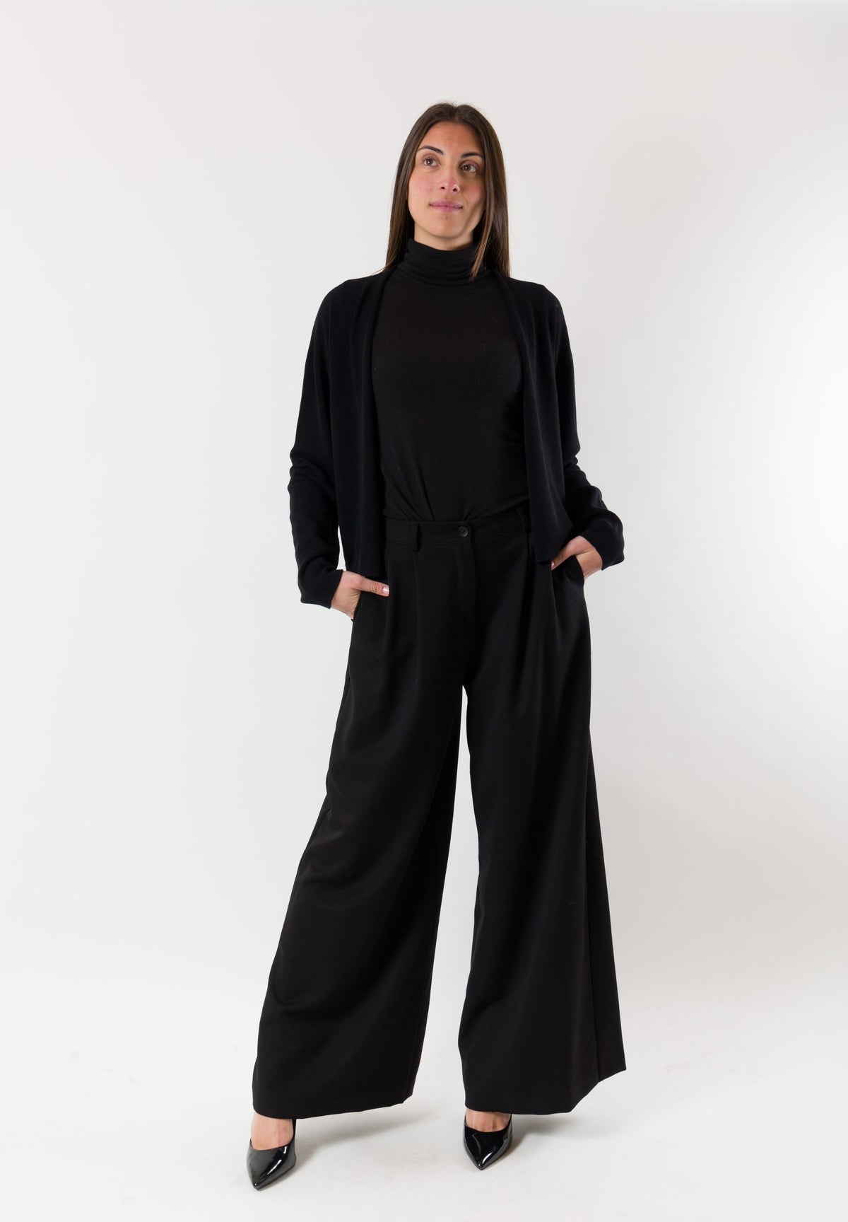 MESANGE Women's Trousers Black