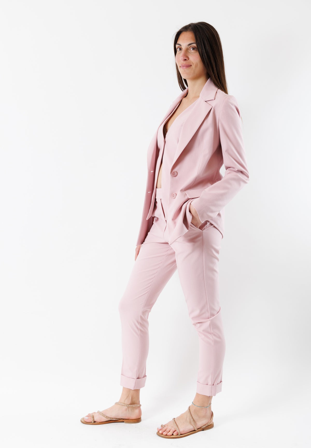 PE24043ROSA - Trousers - MESANGE