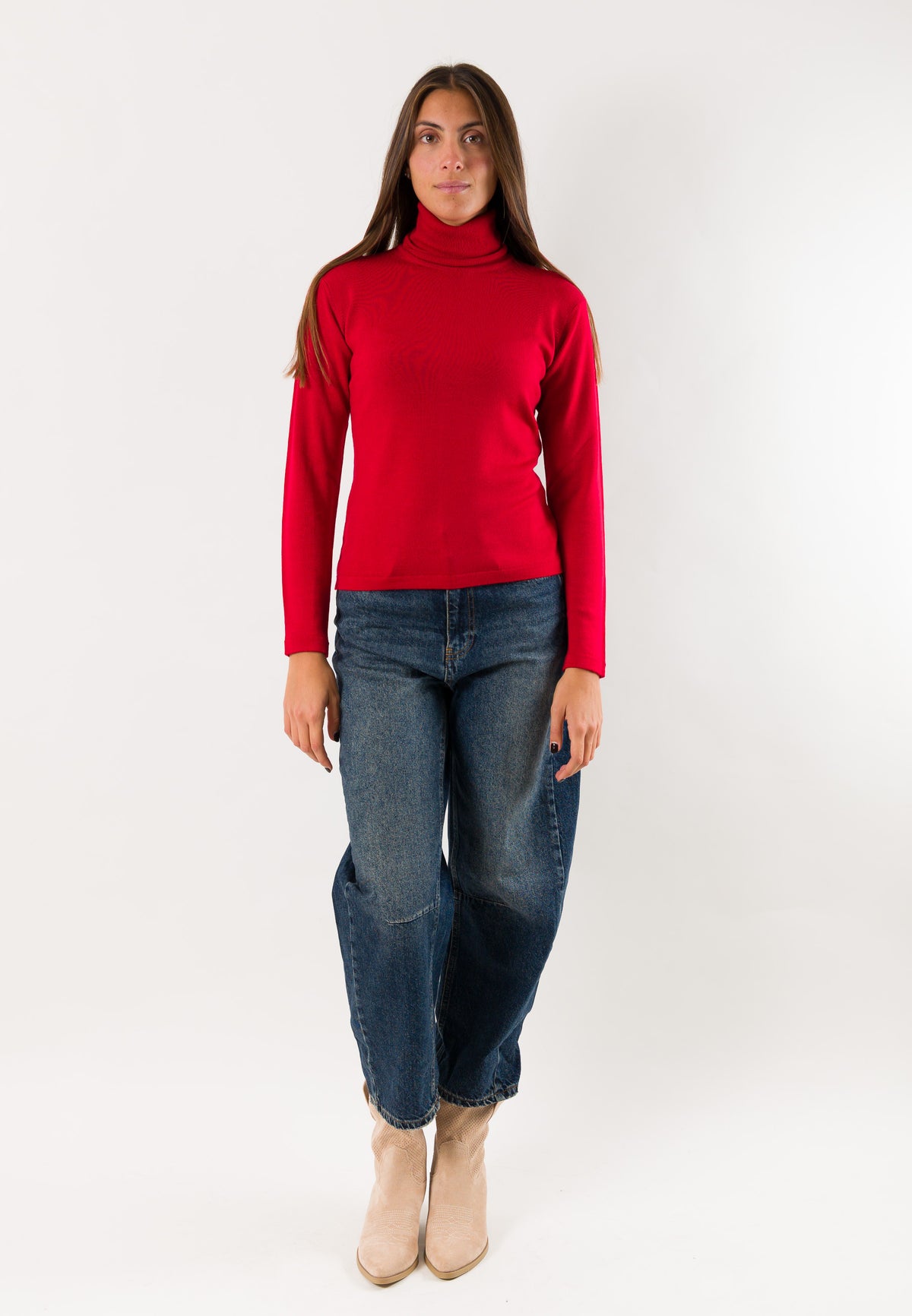Mesange Z9063 dolcevita lana merino