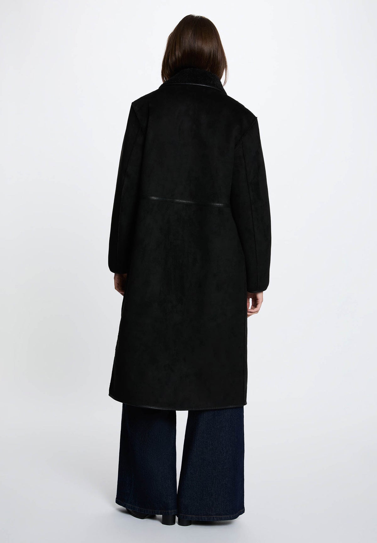 MORGAN DE TOI Women's Fur Coat BLACK