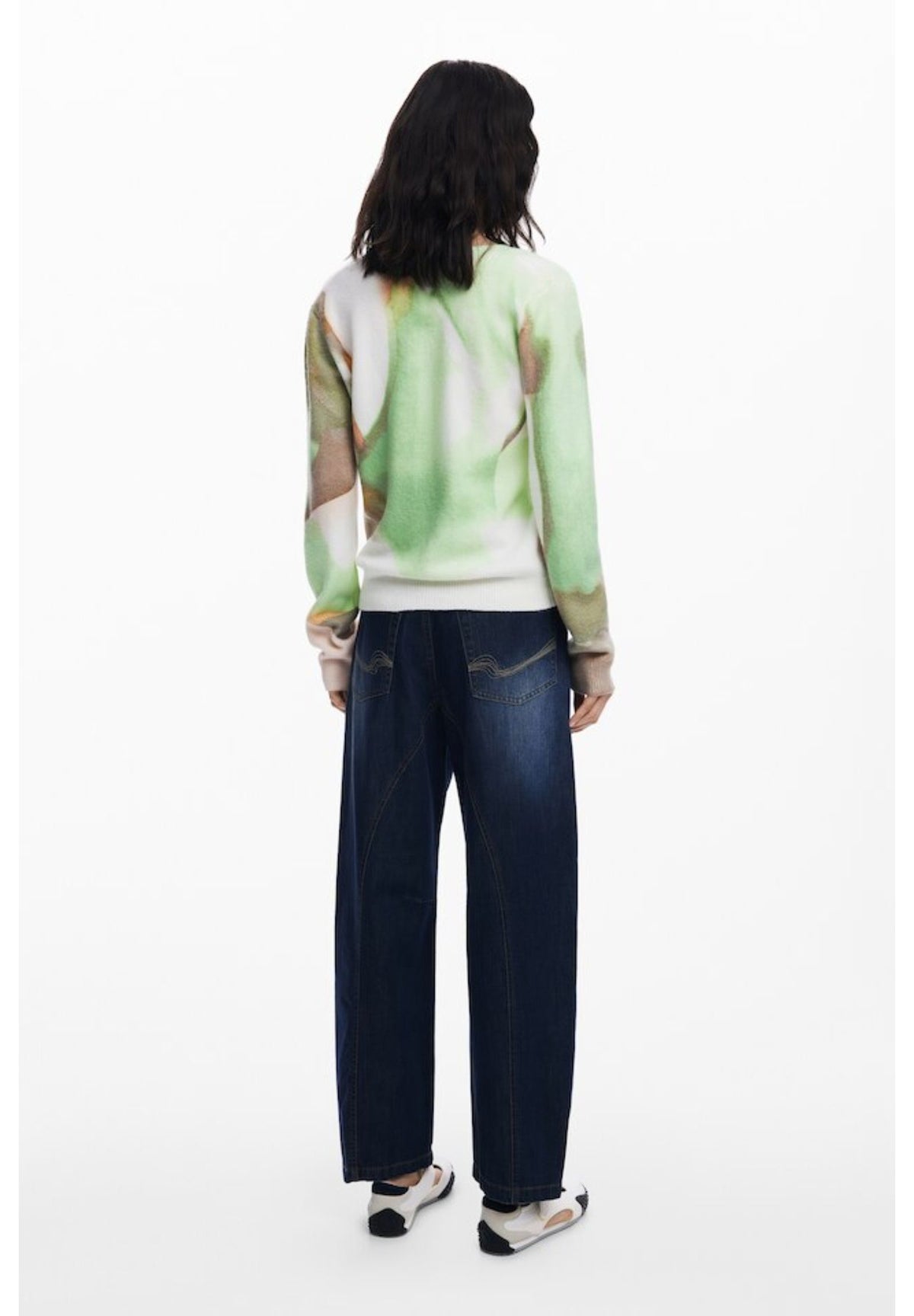 DESIGUAL Women's Green Shirt