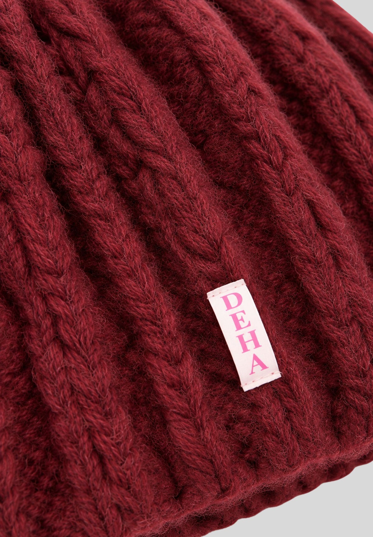 Cappello Donna DEHA in Maglia Morbida – Cherry Red D5291166230