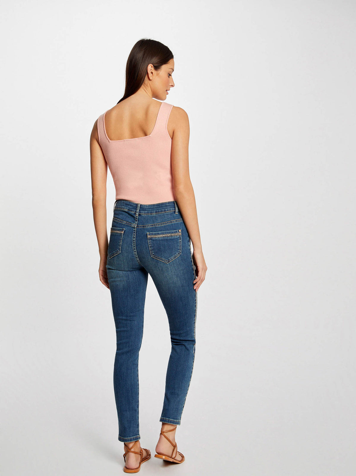 Jeans slim fit PCLEM( TAGLIE FRANCESI )