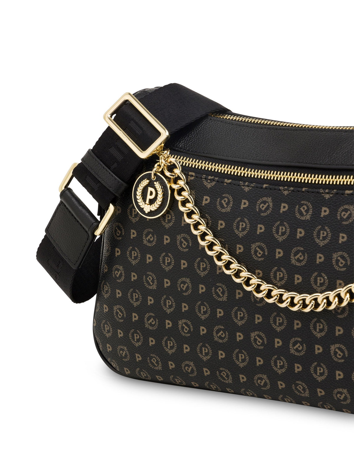 Borsa A Tracolla In Pvc Heritage Logo Classic Nero/nero TE8526PP0IQ1100APVC NERO