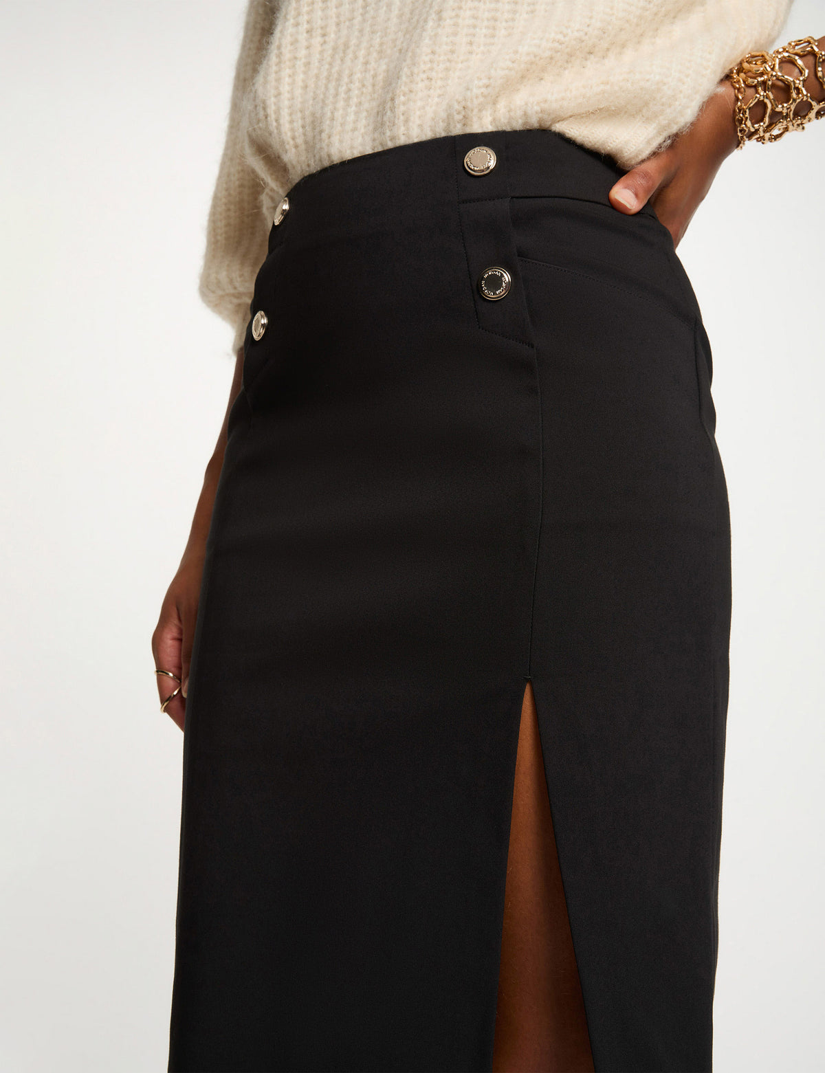 MORGAN DE TOI Women's Skirt BLACK