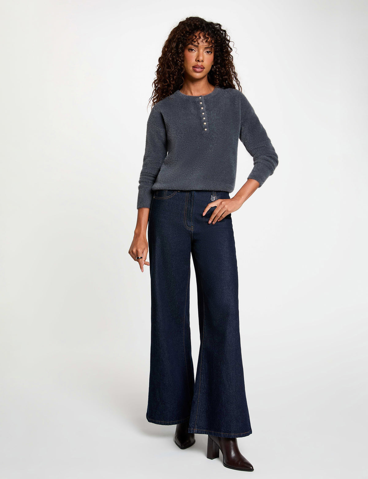 Maglia con bottoni Morgan De Toi MKARA