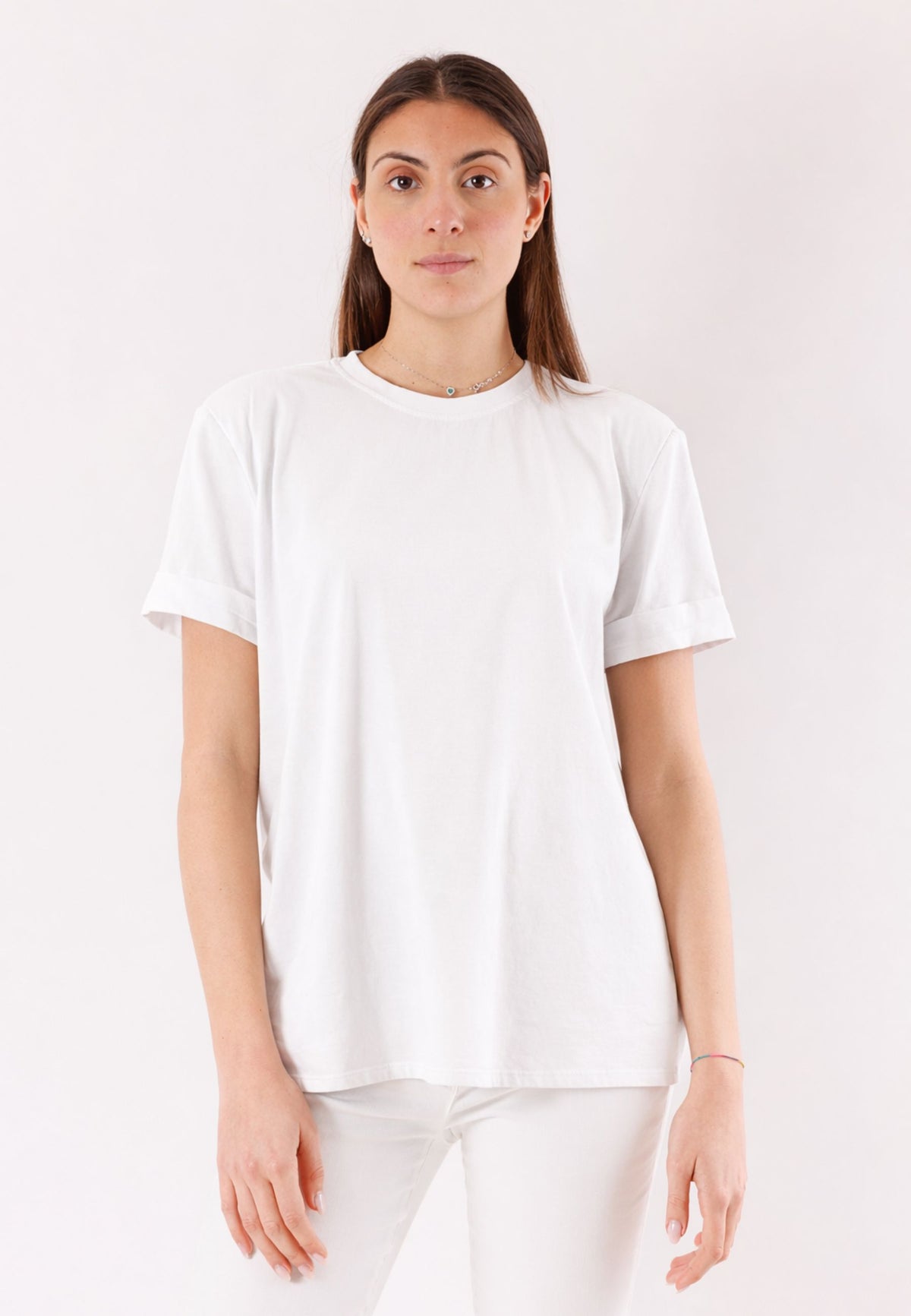 t-shirt con spalline NH409C