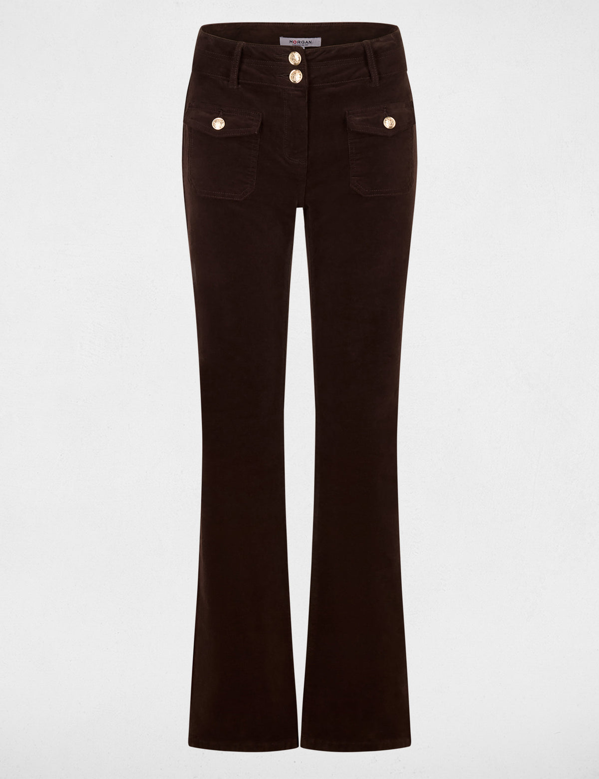 Morgan POLENO pantaloni flare in velluto