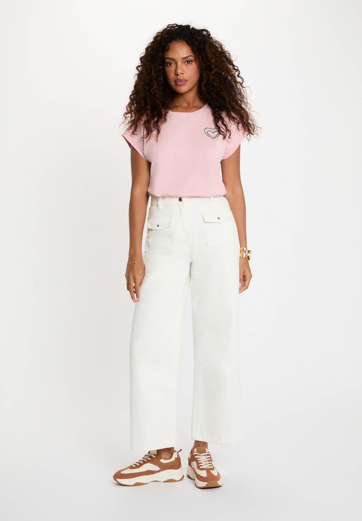 MORGAN DE TOI Women's T-shirt PINK
