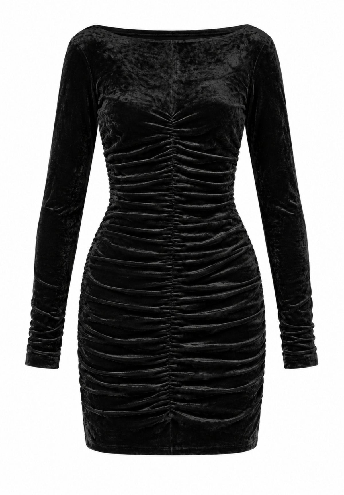 Patrizia Pepe 2A0017 abito drappeggiato velluto