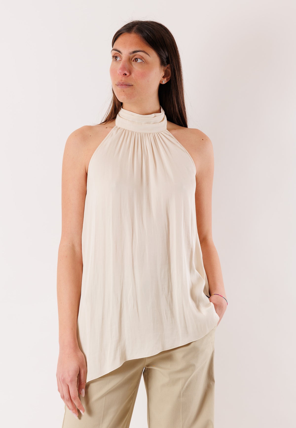 Camicia PATRIZIA PEPE Donna Pearl Ivory