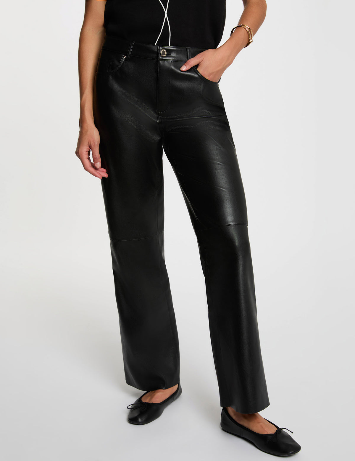 MORGAN DE TOI Women's Trousers BLACK