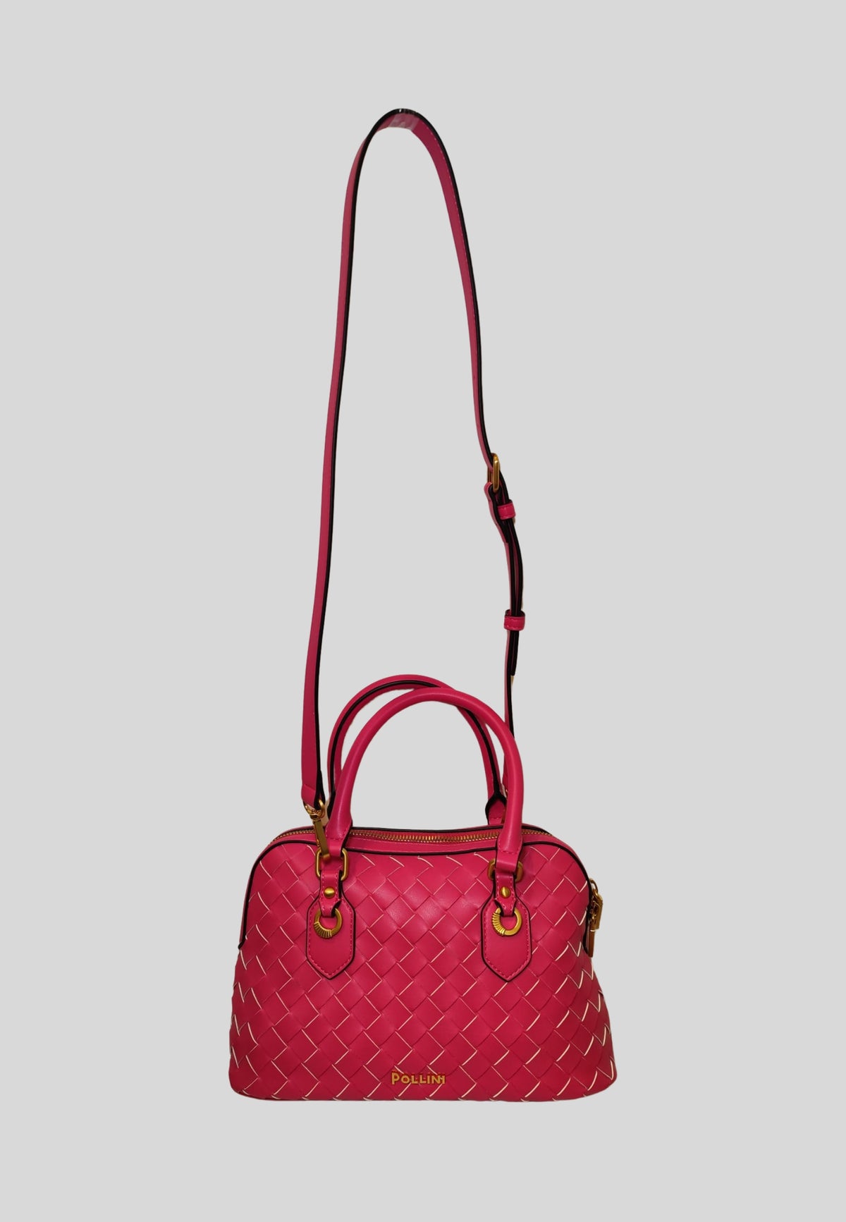 Borsa effetto pelle intrecciata SC4533PP1OSM160A