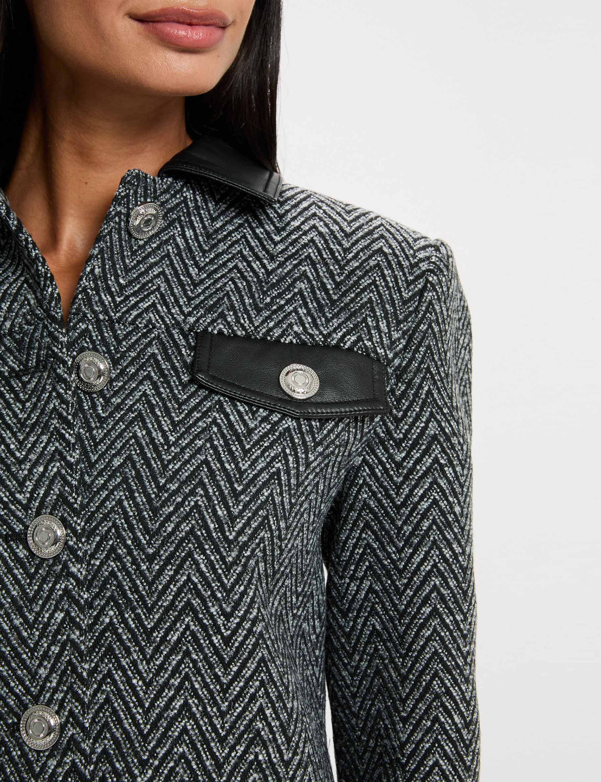 Morgan VDEGGY giacca cropped spigata