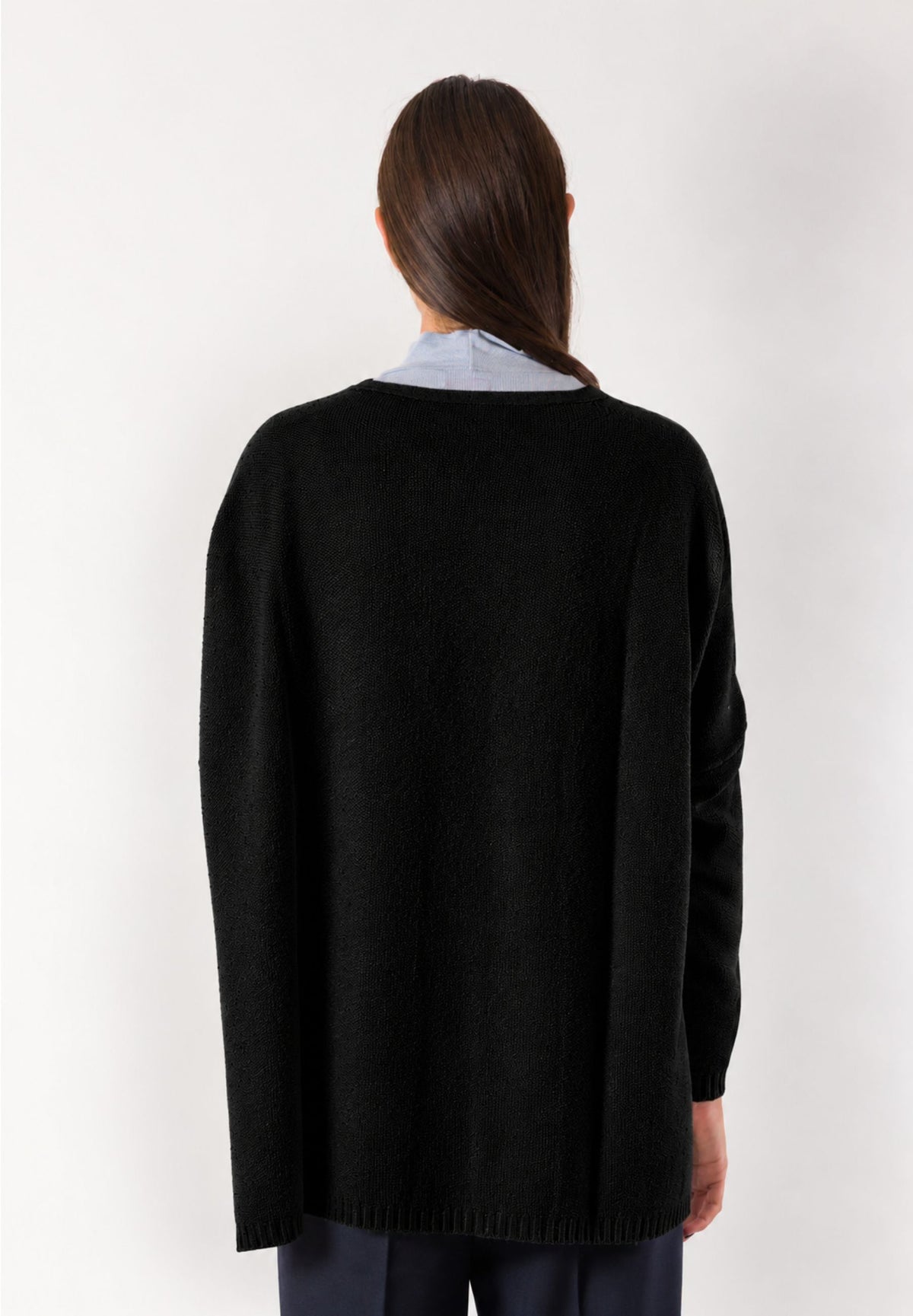 Cardigan incrociato con cintura 3M1745