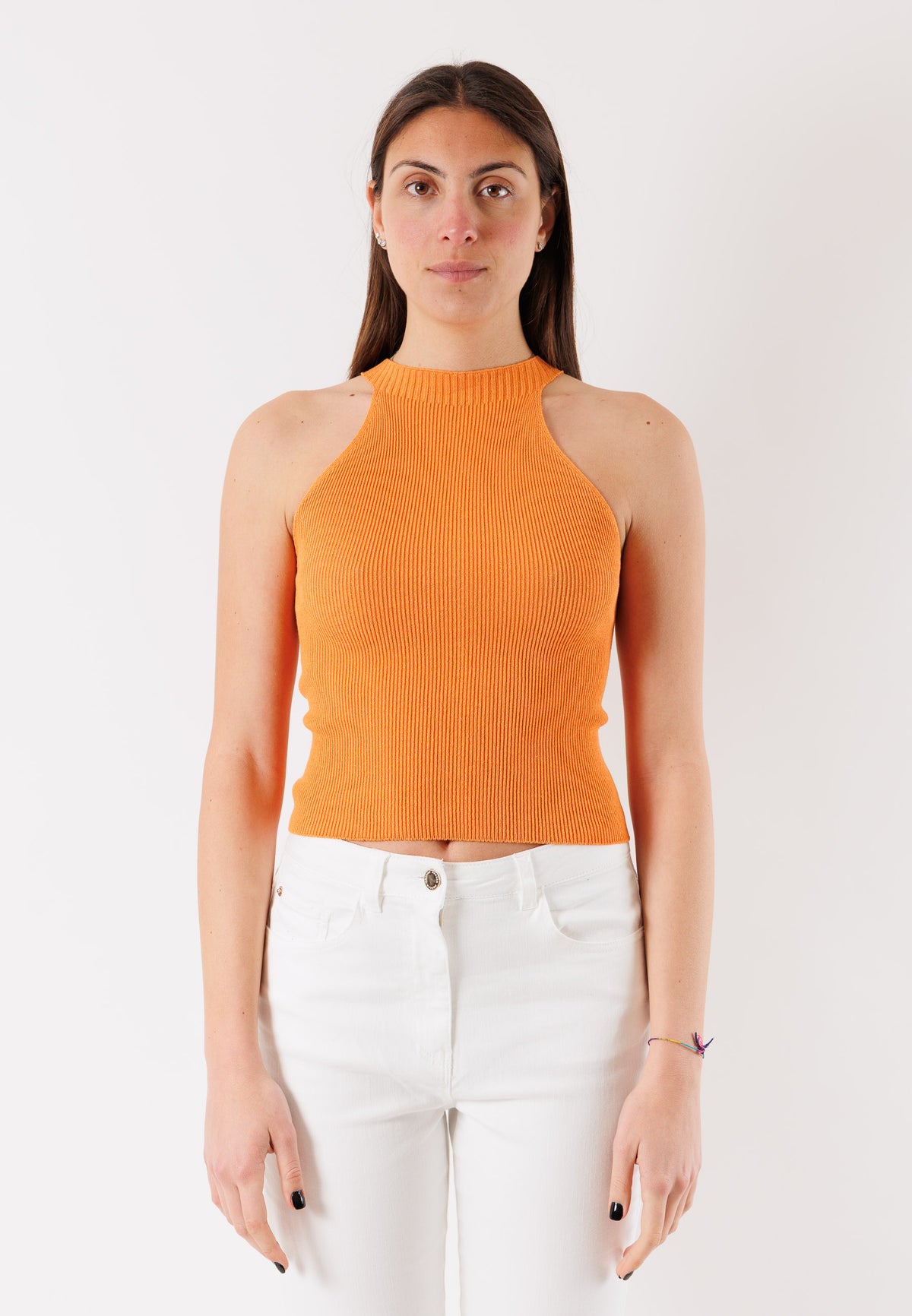 Top aderente in maglia leggera 3M1503C