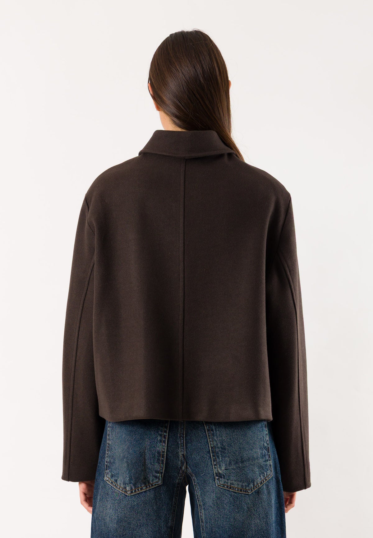 Mesange AI26616 giaccone corto oversize