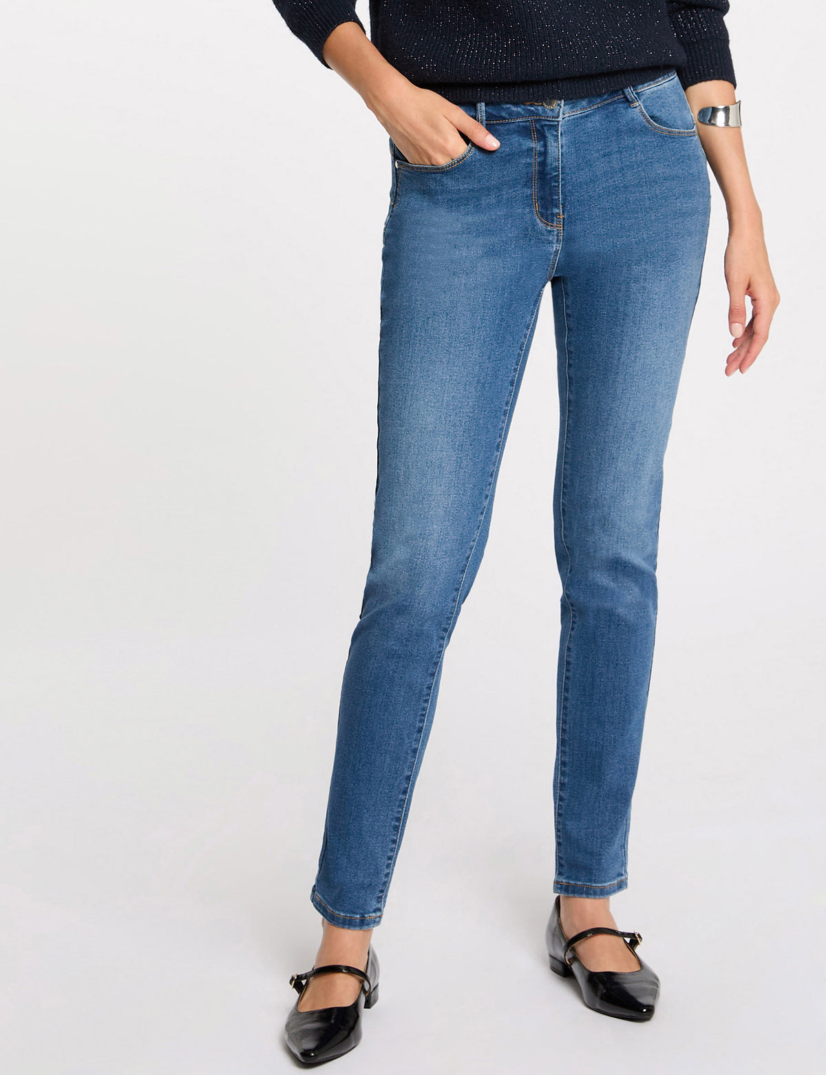 MORGAN DE TOI Women's STONE DENIM Jeans