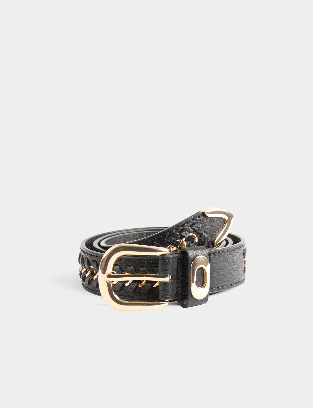 Cintura elegante con fibba dorata 3CHOUNI
