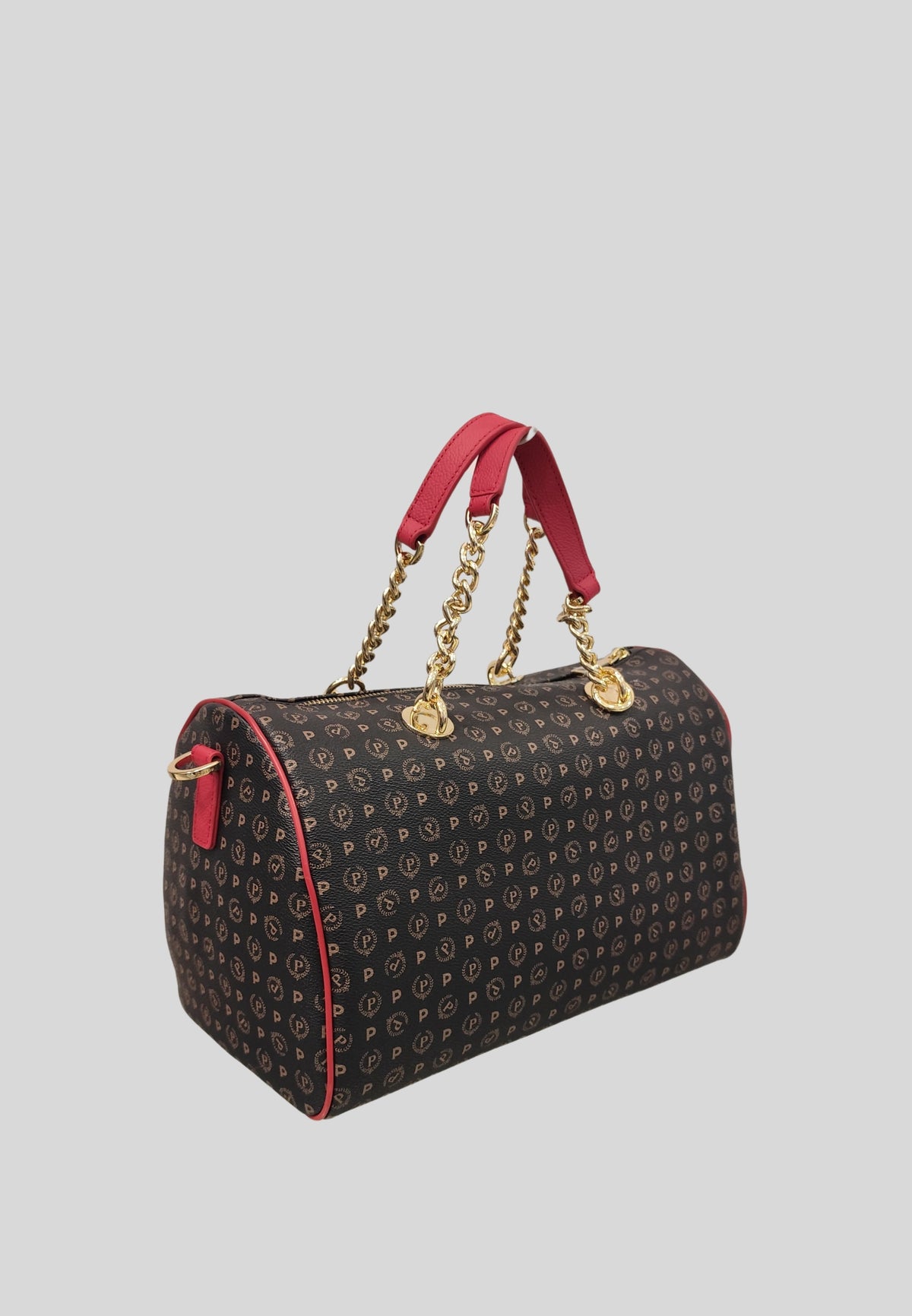 Borsa a mano con manici in vitello TE8411PP02Q1100BPVC NERO
