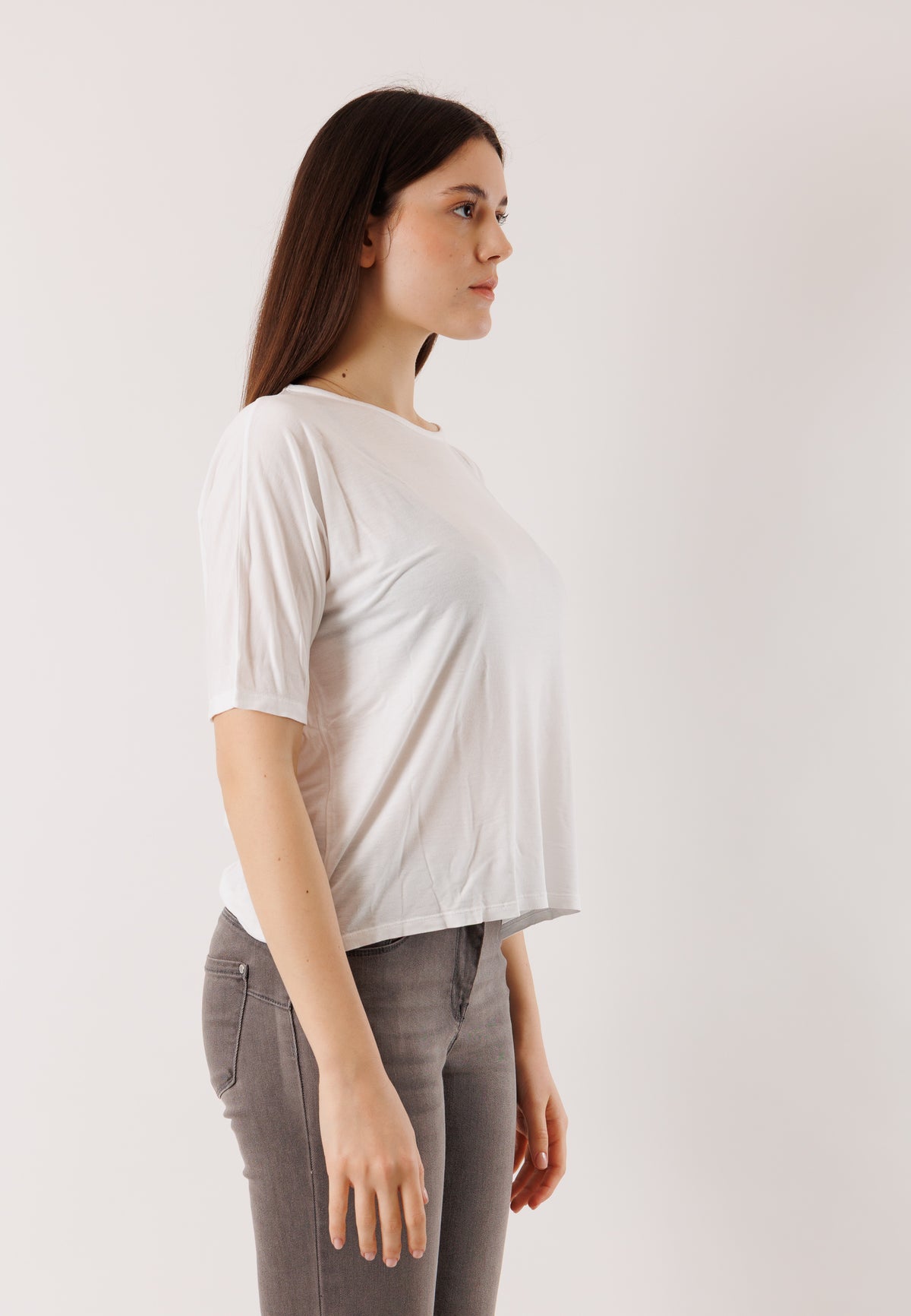 T-shirt morbida manica corta D42290