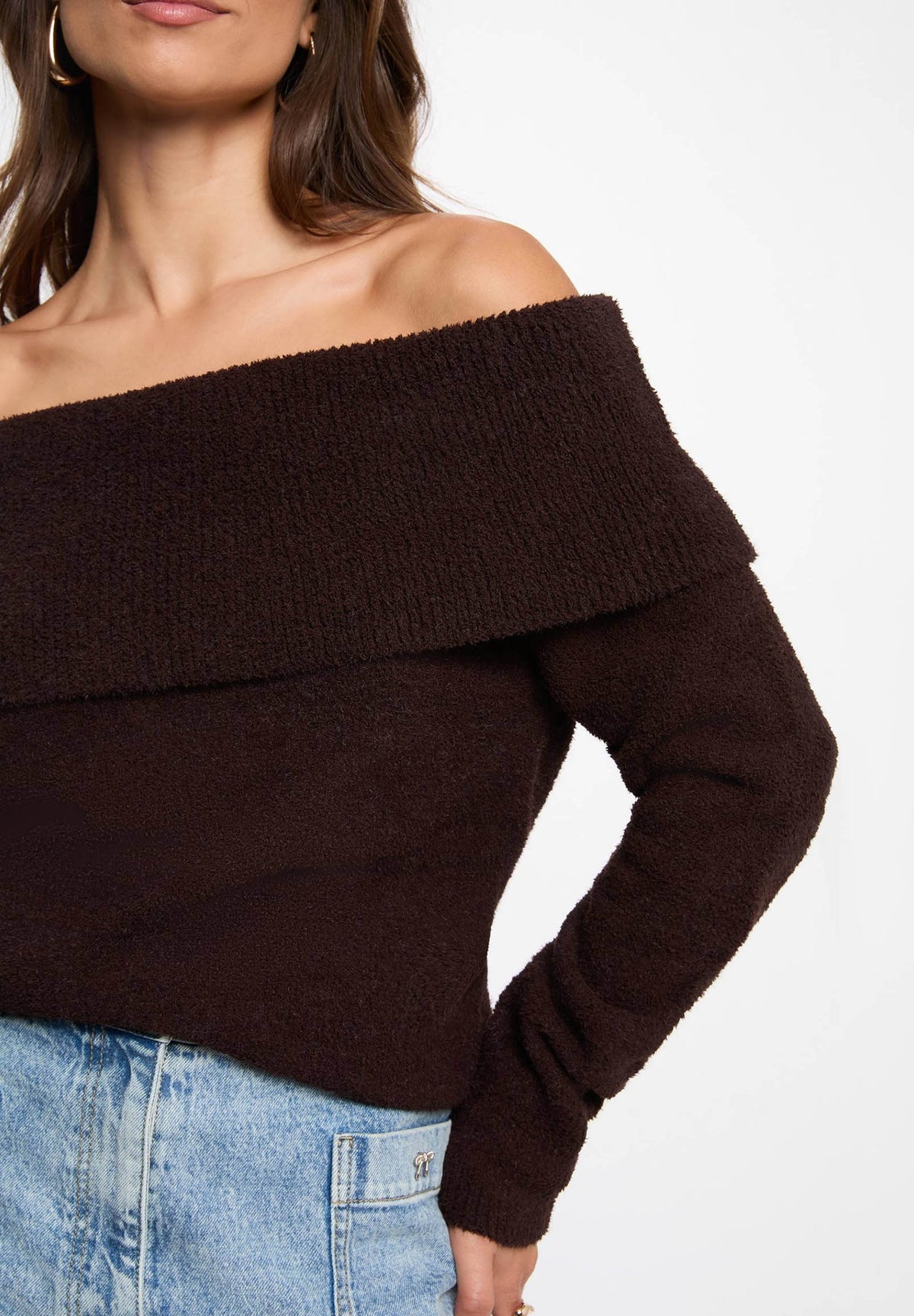 MORGAN DE TOI Women's Sweater CAFE