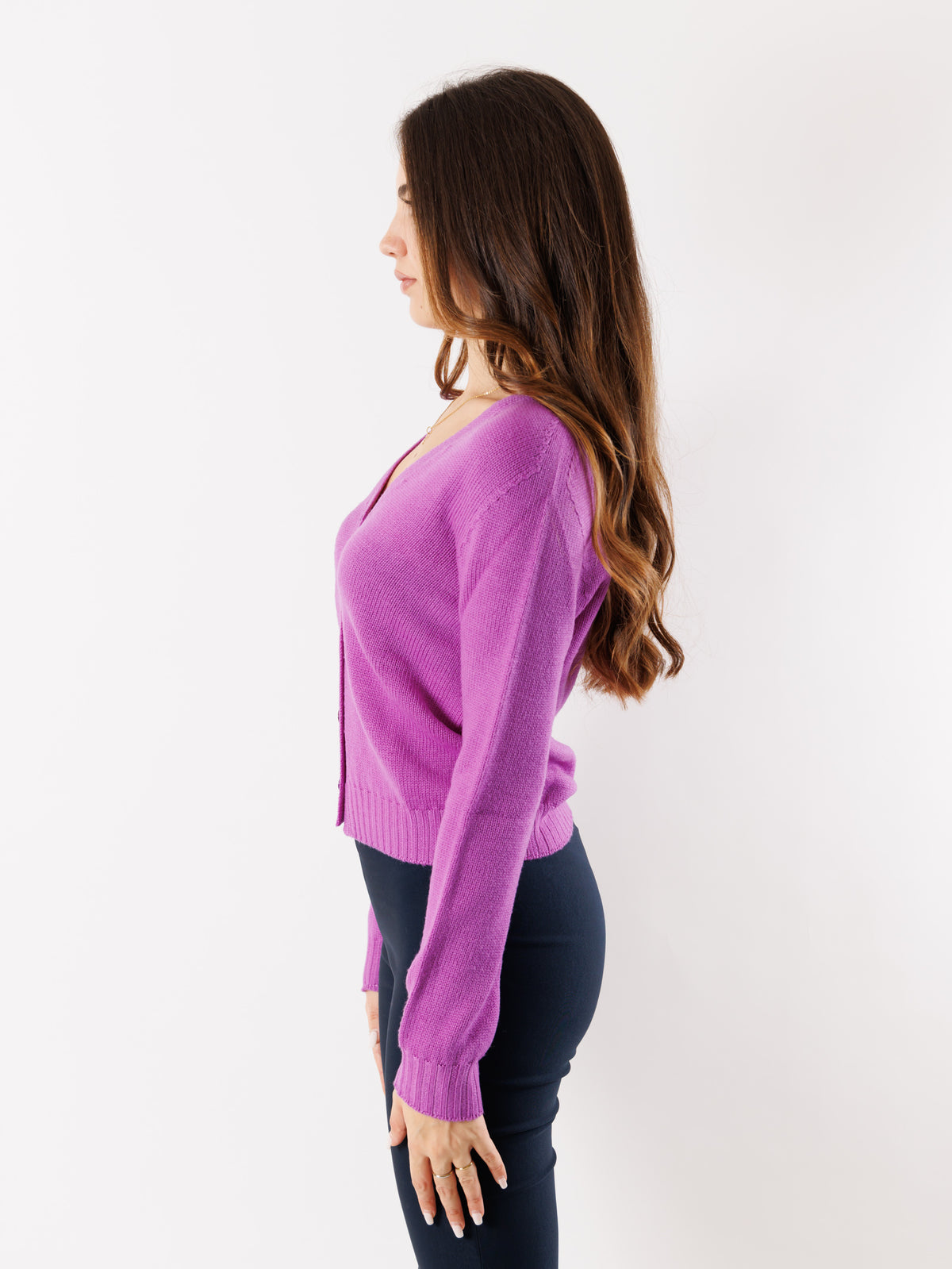 cardigan in lana merinos 273083