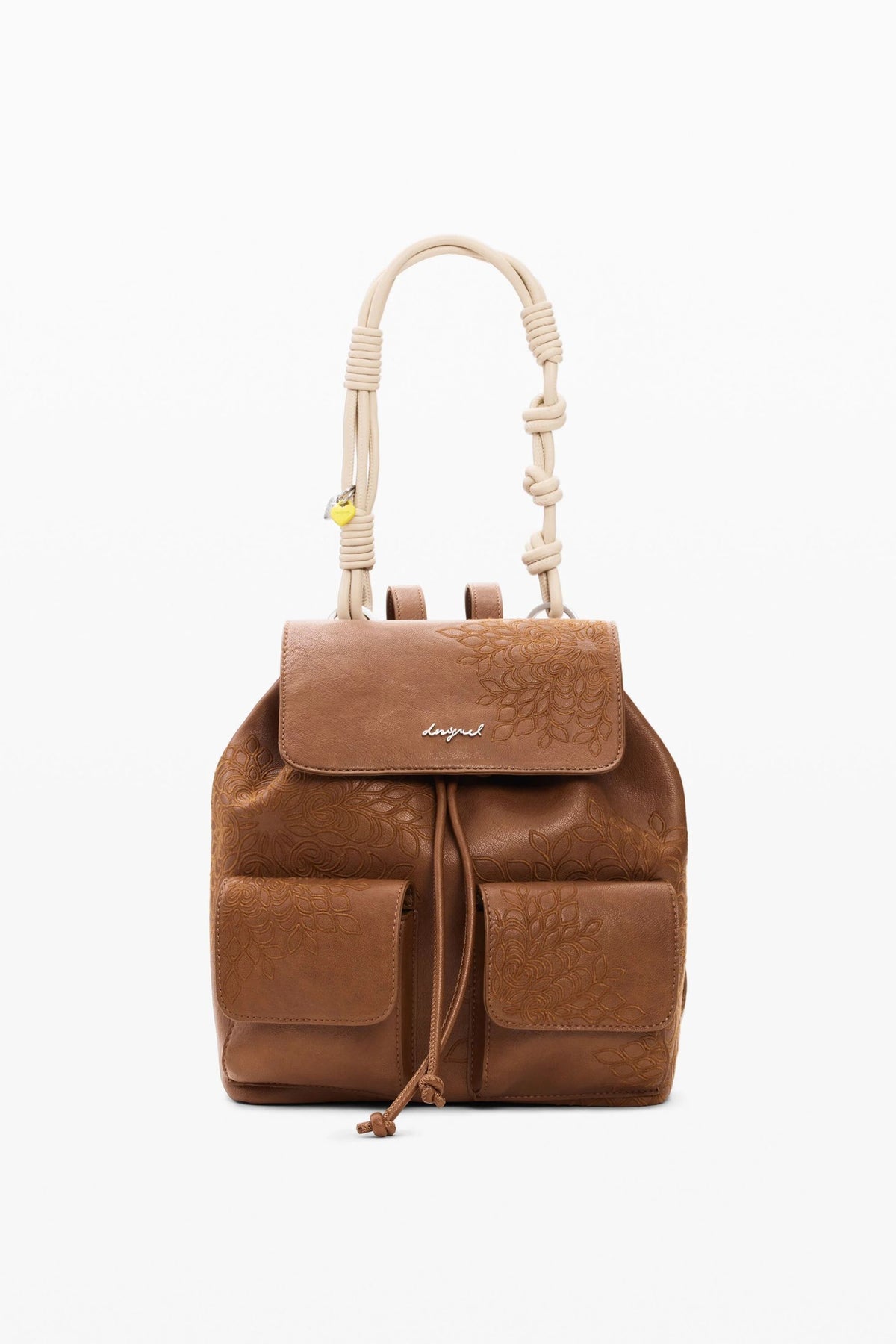 Zaino compatto con ricami 26SAKP39